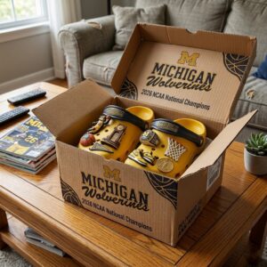 Michigan Wolverines Basketball NCAA Championship Crocs