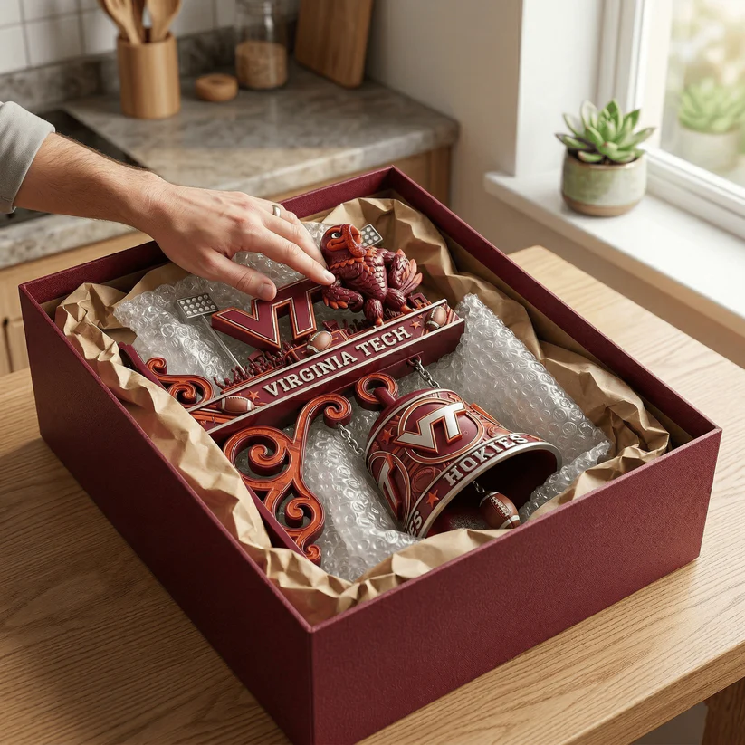 Virginia Tech Hokies Football Victory Bell Wall Decor - Detail View