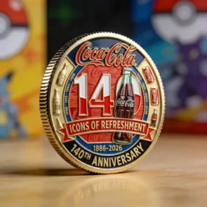 Coca-Cola 140th Anniversary 1886-2026 Commemorative Coin