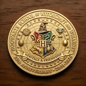 Harry Potter 25th Anniversary 2001-2026 Commemorative Coin