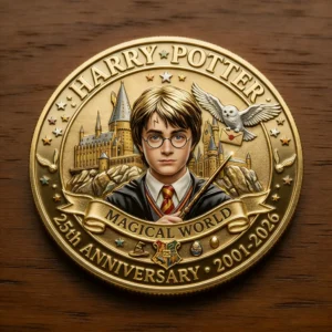 Harry Potter 25th Anniversary 2001-2026 Commemorative Coin