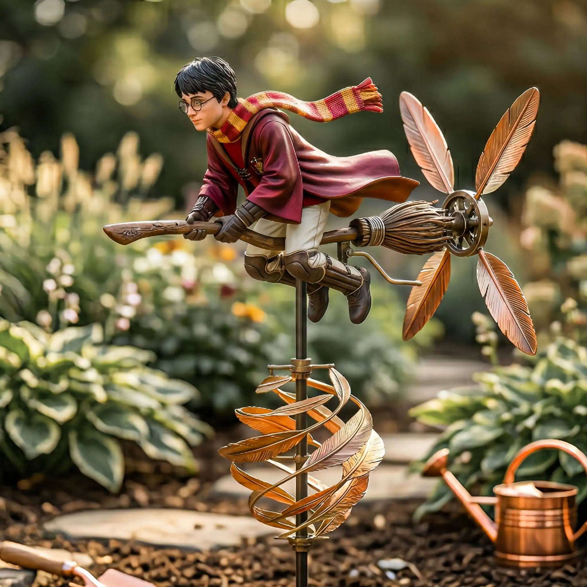 Harry Potter 25th Anniversary wind spinner - Front View