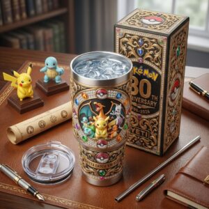 Pokémon 30th Anniversary 1996-2026 YETI Tumbler