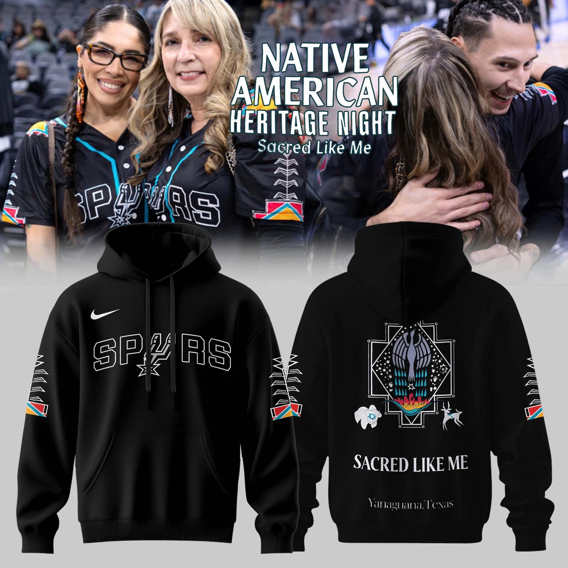 5 Seconds of Summer Los Angeles Dodgers Everyones A Star World Tour Hoodie - Front View