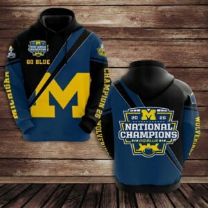 Michigan Wolverines 2023 National Champions Hoodie