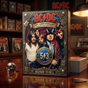 AC/DC 53rd Anniversary Highway To Hell Playing Card Box Set