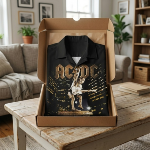 AC/DC Stiff Upper Lip Album Hawaiian Shirt