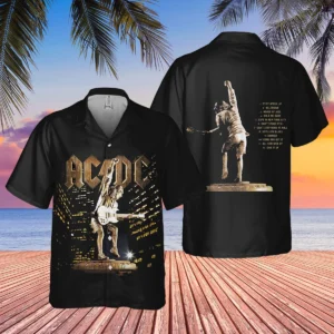 AC/DC Stiff Upper Lip Album Hawaiian Shirt
