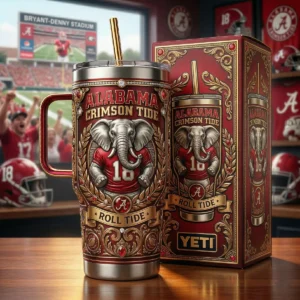 Alabama Crimson Tide 3D Mascot Tumbler