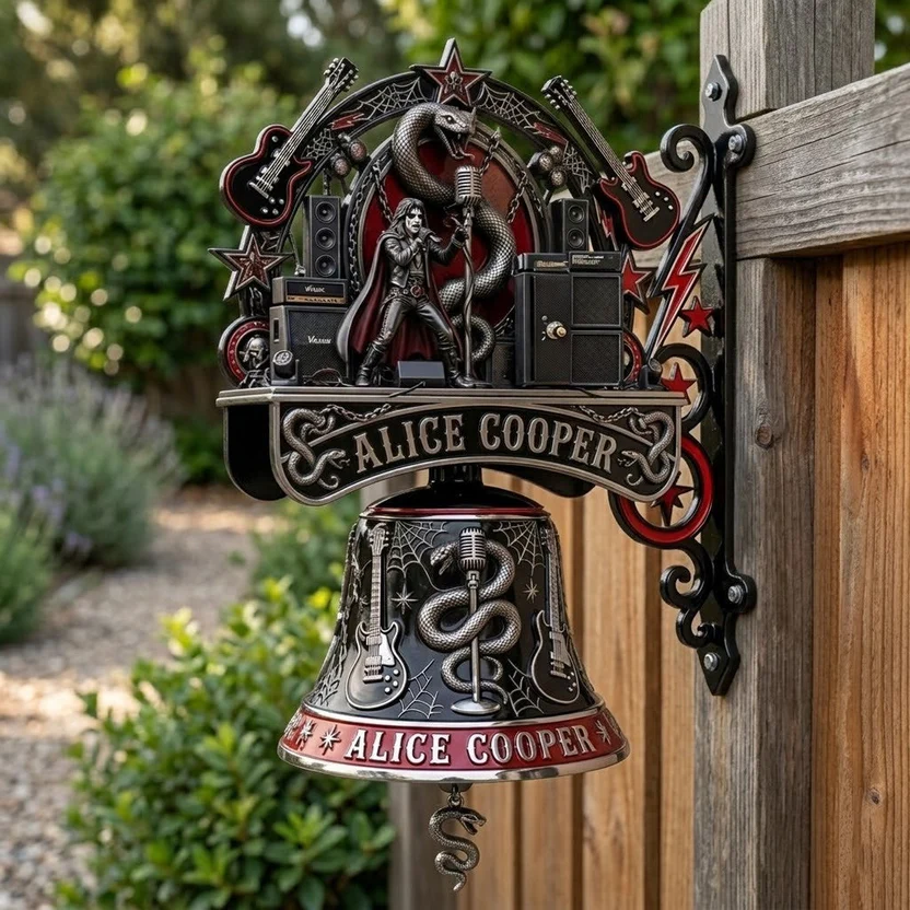 Alice Cooper Shock Rock Welcome Bell - Detail View