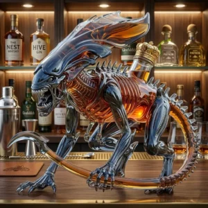 Alien Queen Whiskey Decanter