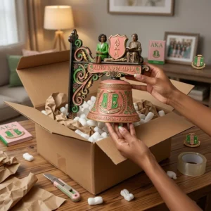 Alpha Kappa Alpha Founded 1908 Decorative Wall Bell