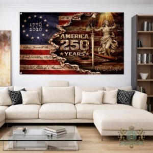 America 250 Years Anniversary 1776-2026 Flag
