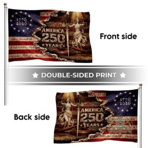 America 250 Years Anniversary 1776-2026 Flag