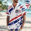 America 250th Anniversary 1776-2026 Hawaiian Shirt - Detail View
