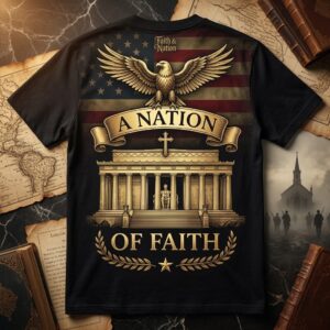 American Christian A Nation Of Faith T-Shirt