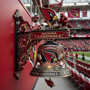 Arizona Cardinals EST. 1898 Ornate Wall Bell