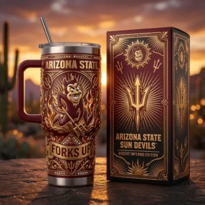 Arizona State Sun Devils Desert Inferno Edition Tumbler With Handle