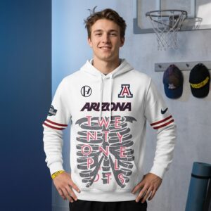 Arizona Wildcats Twenty One Pilots March Madness Hoodie