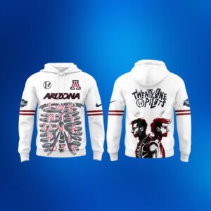 Arizona Wildcats Twenty One Pilots March Madness Hoodie