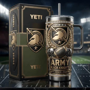 Army Black Knights Duty Honor Country Football Yeti Tumbler