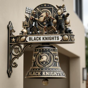 Army Black Knights Mascot Welcome Bell