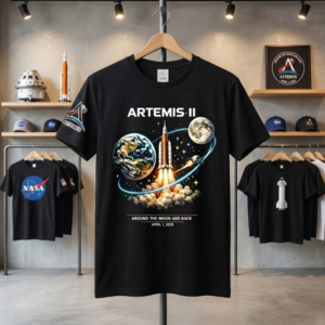 Artemis II Around The Moon And Back T-Shirt
