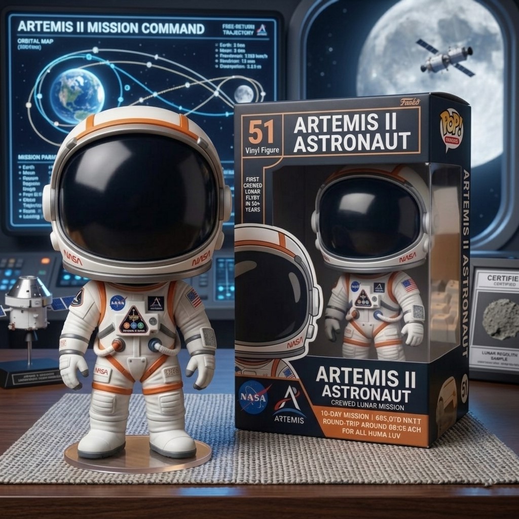 Artemis II Astronaut Funko Pop - Front View