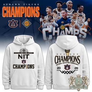 Auburn Tigers NIT Champions 2026 Hoodie