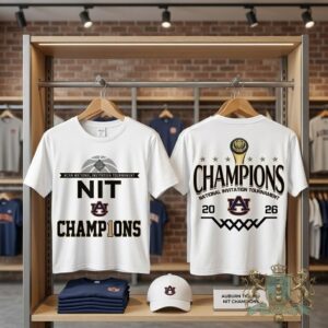 Auburn Tigers NIT Champions 2026 T-Shirt
