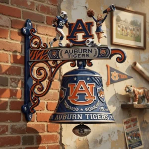 Auburn Tigers War Eagle Decorative Wall Bell