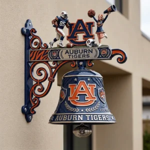 Auburn Tigers War Eagle Decorative Wall Bell