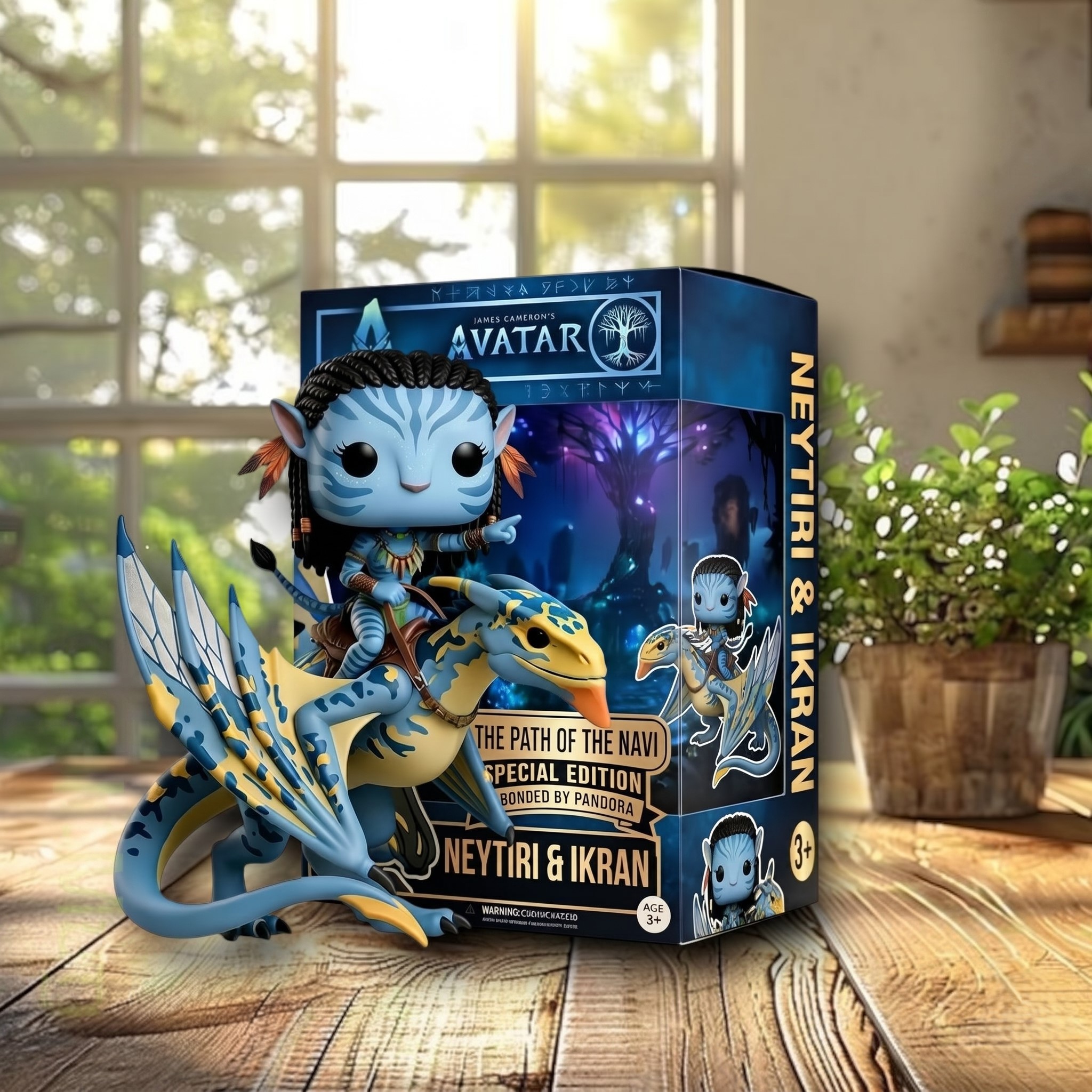 Avatar Neytiri & Ikran The Path of the Navi Special Edition Funko Pop Figure - Front View