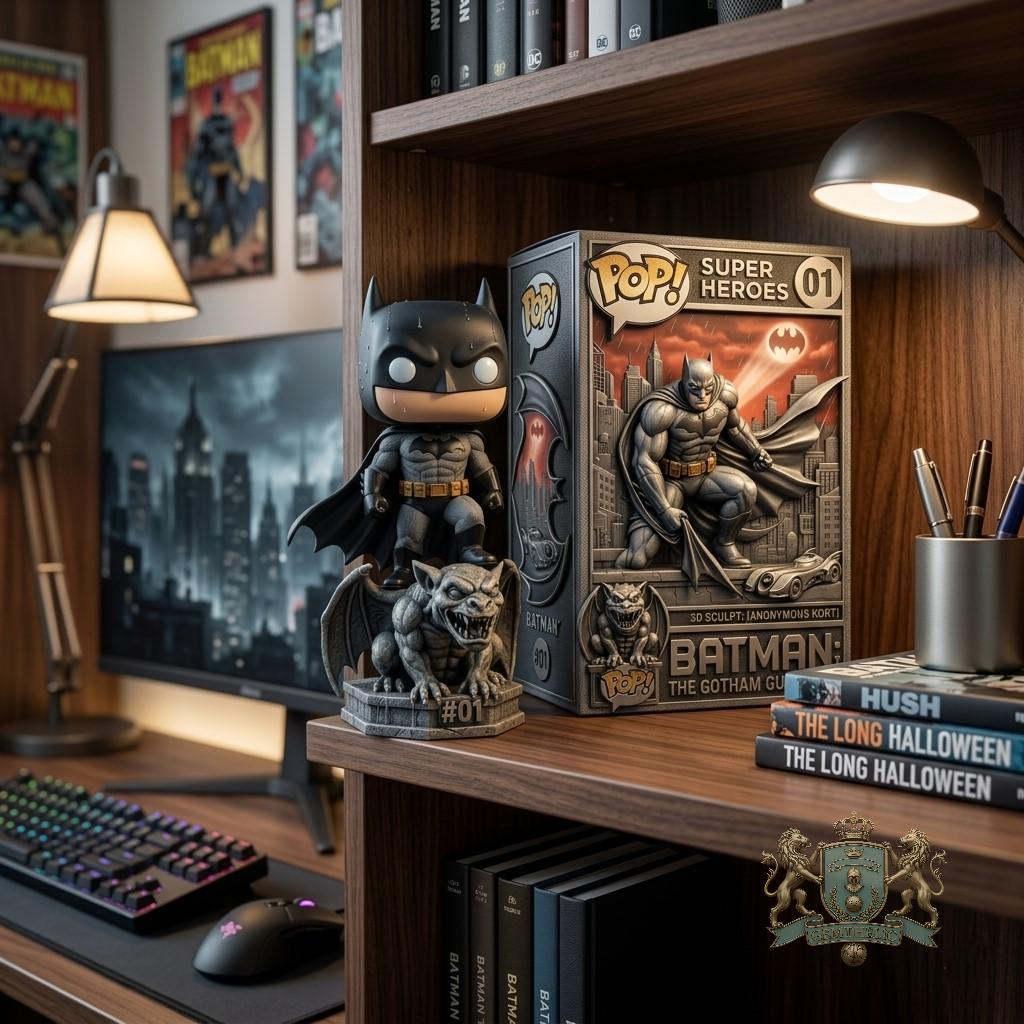 Batman The Gotham Guardian Super Heroes Funko Pop - Detail View