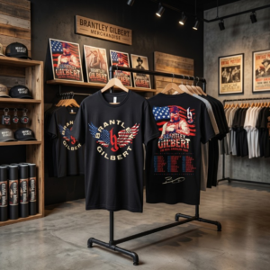 Brantley Gilbert The Real American Tour T-Shirt