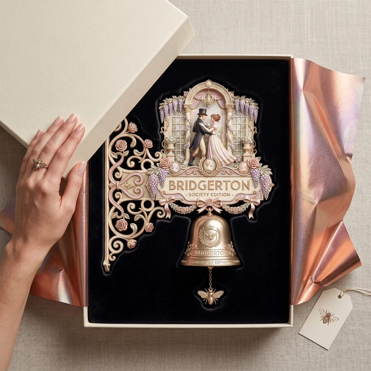 Bridgerton Society Edition Collector Edition Wall Bell - Detail View