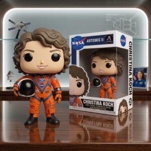 Christina Koch NASA Artemis II Mission Edition Funko Pop Vinyl Figure