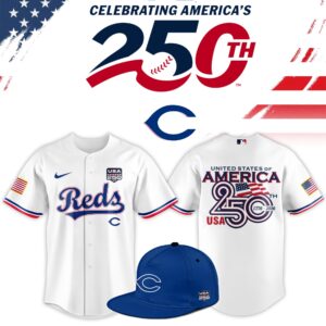 Cincinnati Reds Celebrating America's 250th Anniversary Baseball Jersey