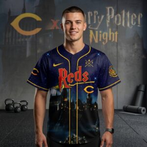 Cincinnati Reds Harry Potter Night 25 Years Of Magic Baseball Jersey