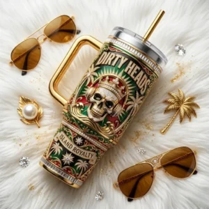 Dirty Heads Island Royalty Golden Reggae Crown Edition Tumbler