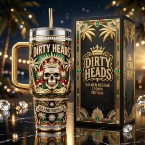 Dirty Heads Island Royalty Golden Reggae Crown Edition Tumbler