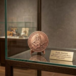 Dolly Parton 80th Birthday Dollywood Anniversary Commemorative Coin