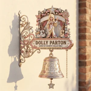 Dolly Parton Queen of Country Nashville Legend Tribute Edition Collectible Wall Bell