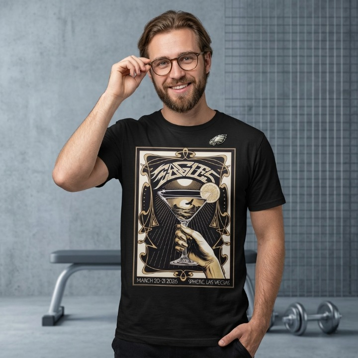 Eagles Sphere Las Vegas 2026 T-Shirt - Detail View