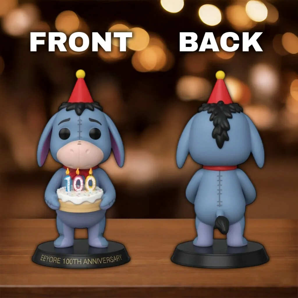 Eeyore 100th Anniversary Funko Pop Figure - Detail View