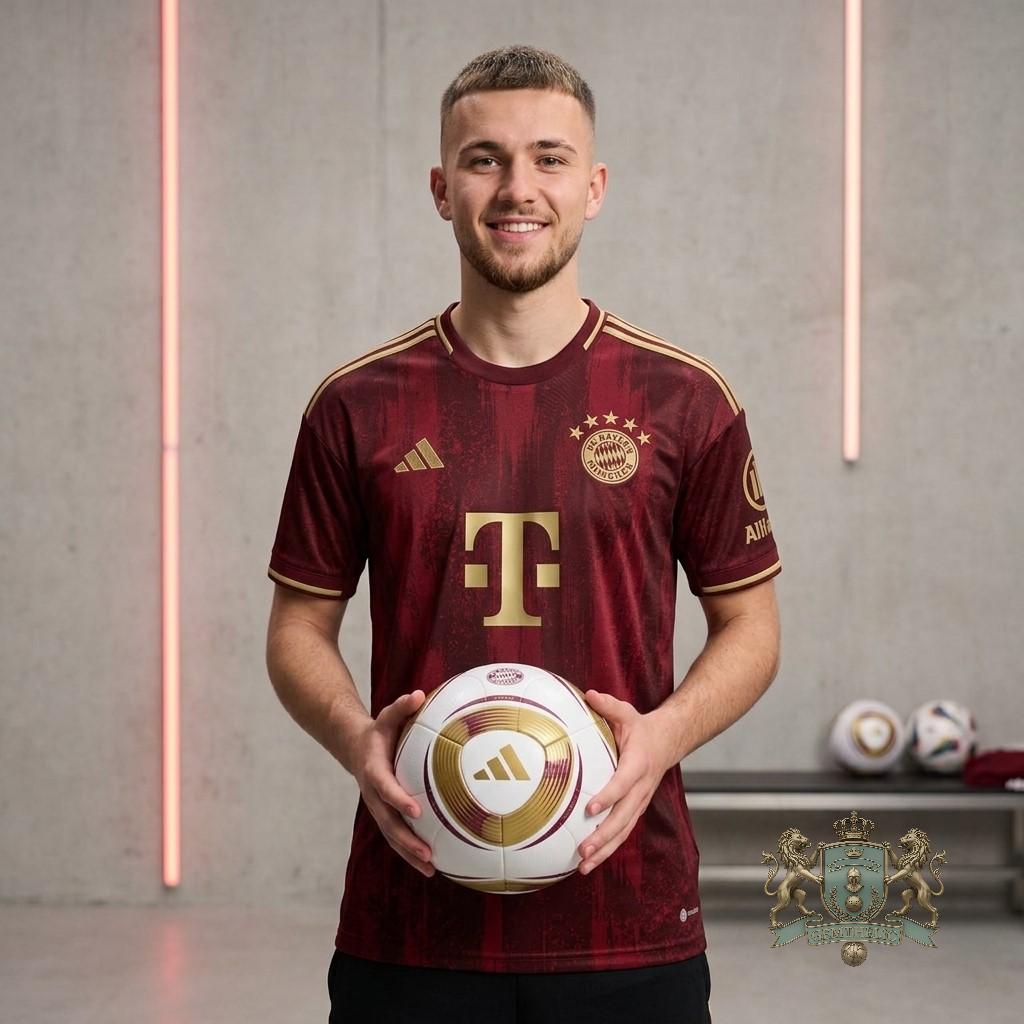 FC Bayern München Deutscher Meister 2025 2026 Jersey - Detail View
