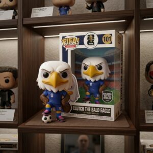 FIFA 2026 World Cup Clutch the Bald Eagle Mascot Funko Pop