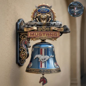 Ford Mustang The American Legend Commemorative Edition Wall Bell