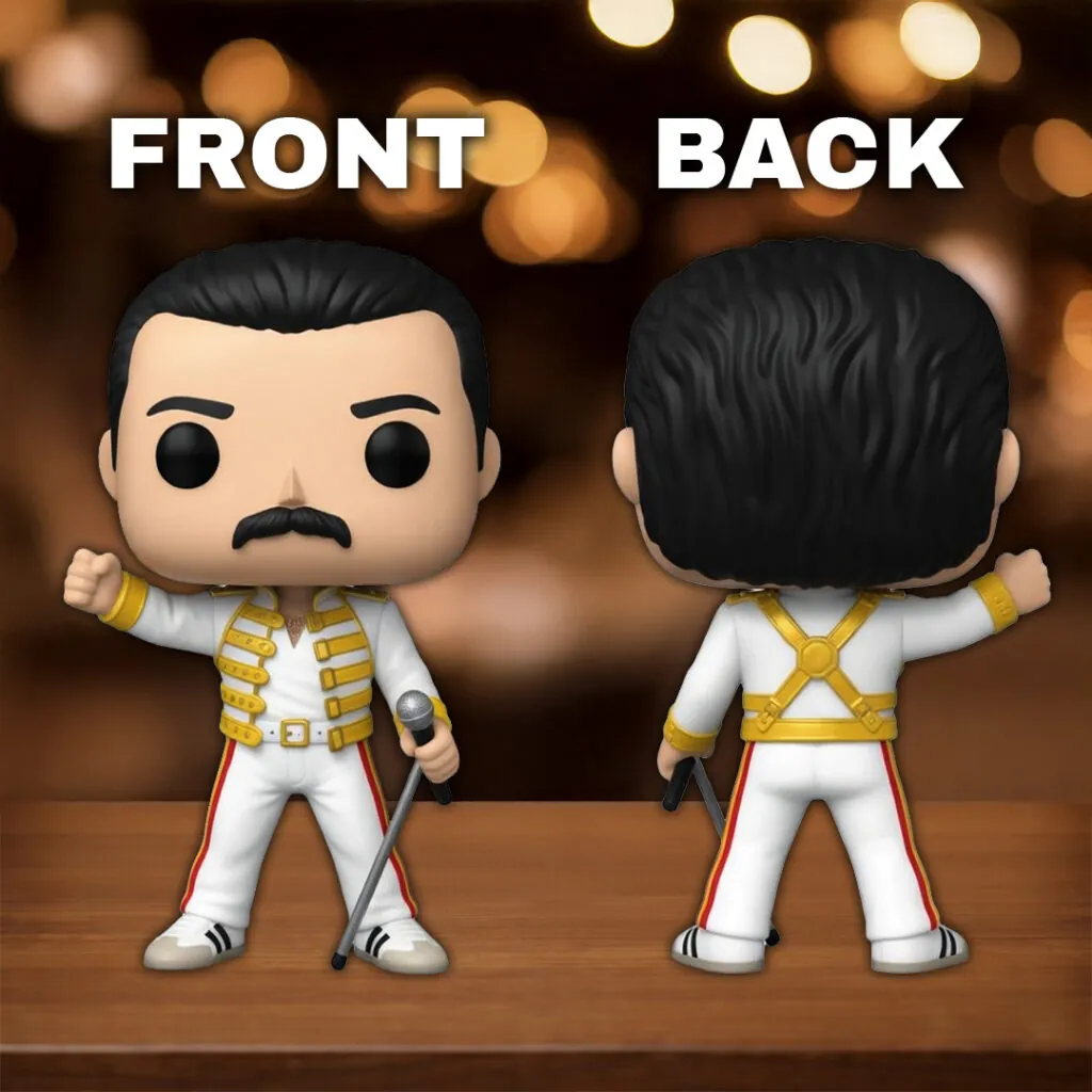 Freddie Mercury Queen No. 56 Funko Pop! Vinyl Figure - Detail View