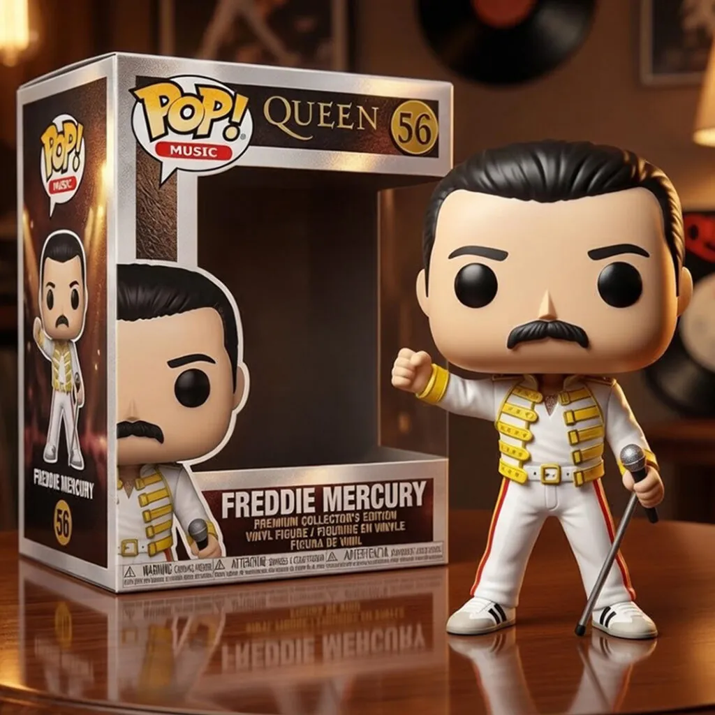 Freddie Mercury Queen No. 56 Funko Pop! Vinyl Figure - Front View